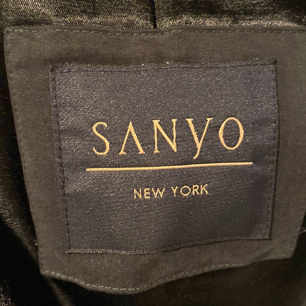 Sanyo New York Full length Men’s Trench Coat  Sz 44R - Picture 9 of 12